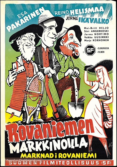 Rovaniemen markkinoilla - Finnish Movie Poster