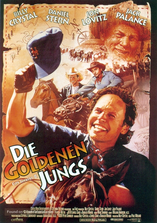 City Slickers II: The Legend of Curly&#039;s Gold - German Movie Poster