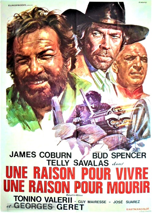 Una ragione per vivere e una per morire - French Movie Poster