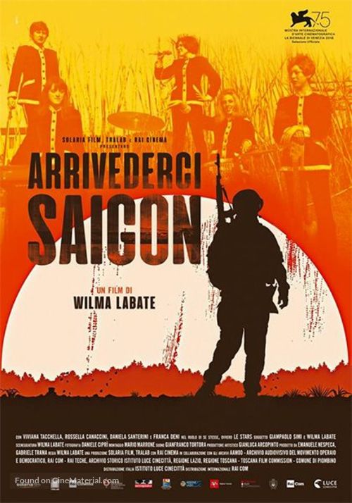 Arrivederci Saigon - Italian Movie Poster