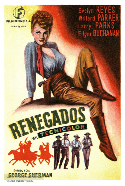 Renegades - Spanish Movie Poster