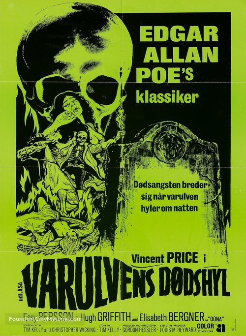 Cry of the Banshee - Danish Movie Poster