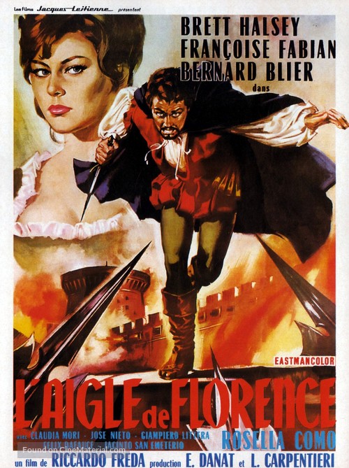 Il magnifico avventuriero - French Movie Poster
