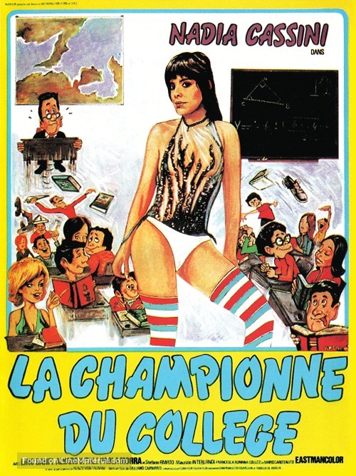 L&#039;insegnante balla... con tutta la classe - French Movie Poster