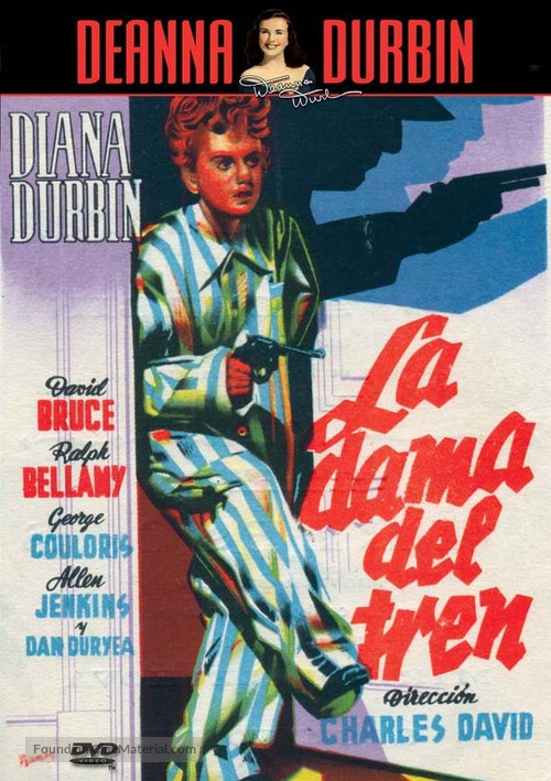 Lady on a Train - Spanish DVD movie cover