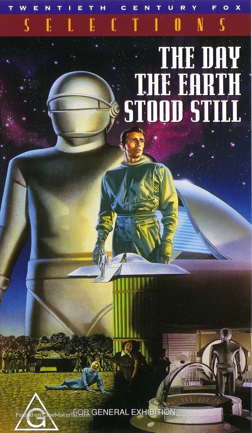 The Day the Earth Stood Still - Australian Movie Cover