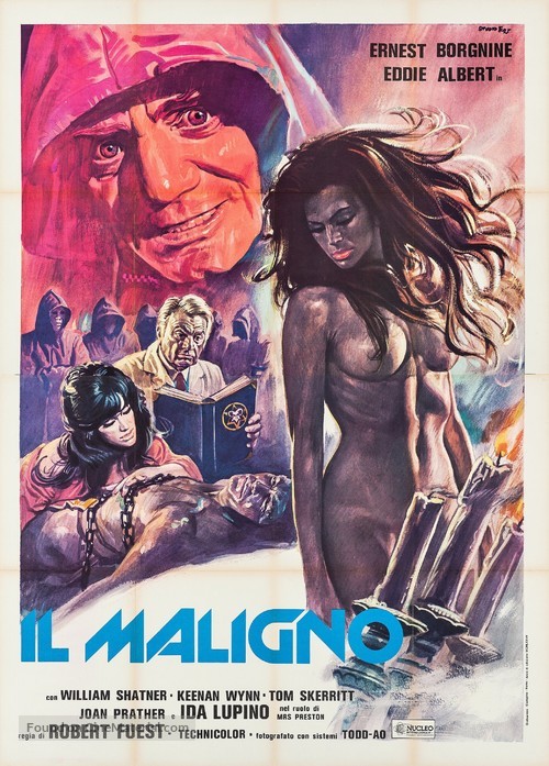 The Devil&#039;s Rain - Italian Movie Poster