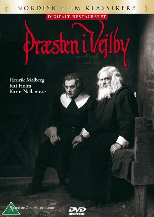 Pr&aelig;sten i Vejlby - Danish DVD movie cover