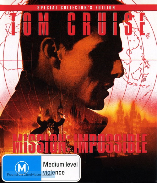 Mission: Impossible - Australian Blu-Ray movie cover