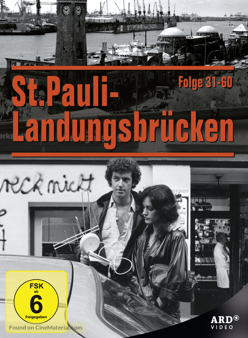 &quot;St. Pauli-Landungsbr&uuml;cken&quot; - German DVD movie cover