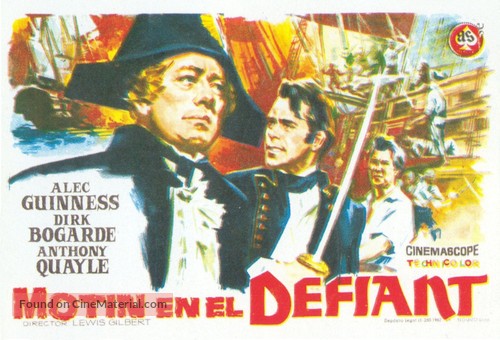 H.M.S. Defiant - Spanish Movie Poster
