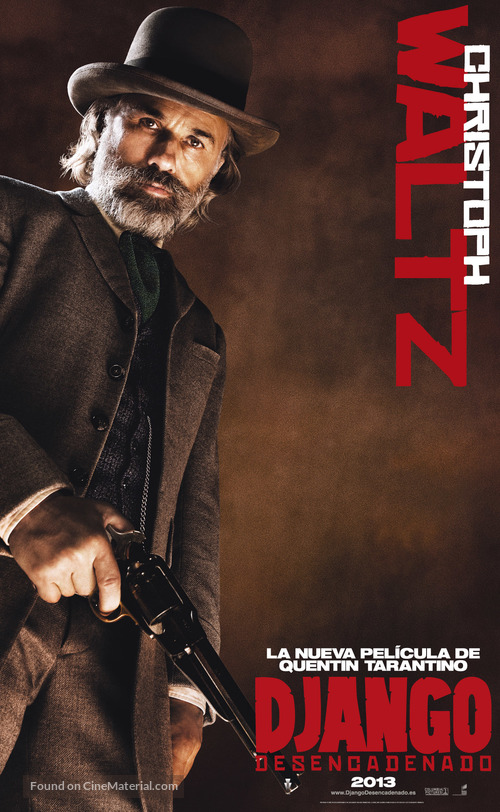 Django Unchained - Spanish Movie Poster