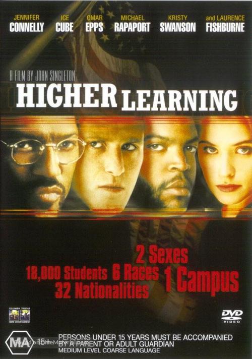 Higher Learning - Australian DVD movie cover