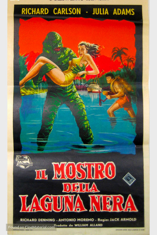 Creature from the Black Lagoon - Italian Movie Poster