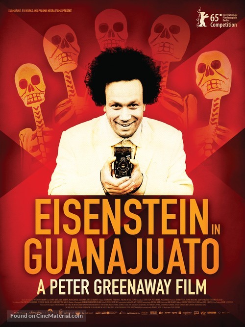 Eisenstein in Guanajuato - Dutch Movie Poster